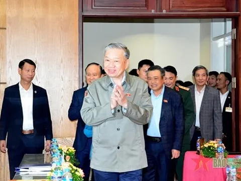 Tổng Bí thư Tô Lâm tiếp xúc cử tri Thành phố Hà Nội sau Kỳ họp thứ tám, Quốc hội khóa XV