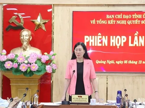 Quảng Ngãi thành lập Ban Chỉ đạo tổng kết Nghị quyết số 18-NQ/TW