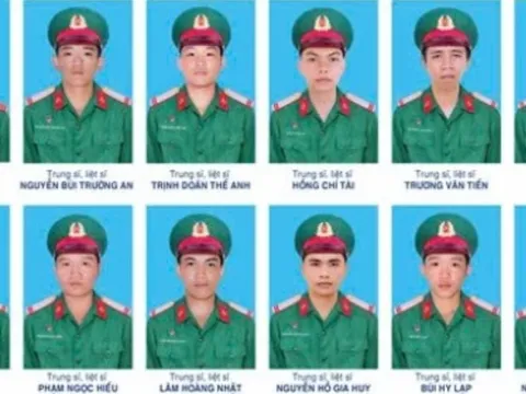 Truy tặng Huy hiệu “Tuổi trẻ dũng cảm” cho 12 liệt sĩ của Quân khu 7