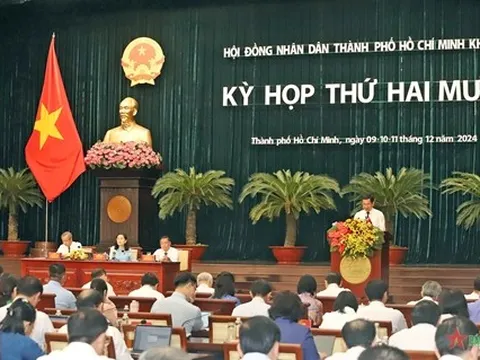 Hội đồng nhân dân TP Hồ Chí Minh khai mạc Kỳ họp lần thứ 20