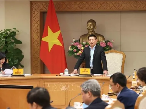 Phó thủ tướng Hồ Đức Phớc họp về sắp xếp, tinh gọn bộ máy Bảo hiểm xã hội