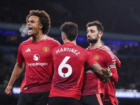 Tin thể thao (16-12): Man United ngược dòng kịch tính trước Man City