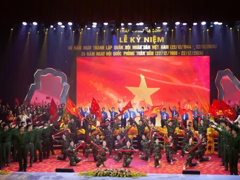 TP Hạ Long kỷ niệm 80 năm Ngày thành lập Quân đội nhân dân Việt Nam và 35 năm Ngày hội Quốc phòng toàn dân