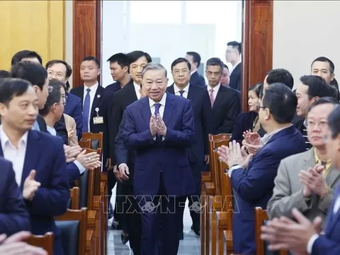 Tổng Bí thư Tô Lâm dự Hội nghị tổng kết của Văn phòng Trung ương Đảng