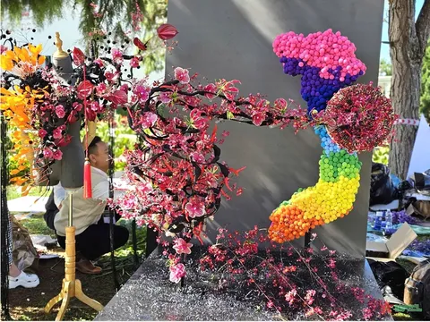 Triển lãm hoa nghệ thuật Việt Nam năm 2024 tại Đà Lạt