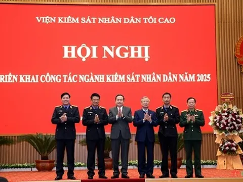 Chủ tịch Quốc hội dự Hội nghị triển khai công tác năm 2025 của ngành kiểm sát nhân dân