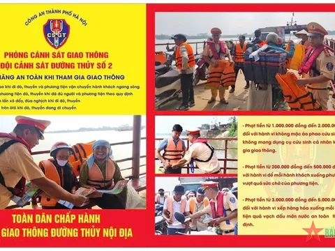 Triển khai mô hình “Bến khách an toàn giao thông” trên đường thủy