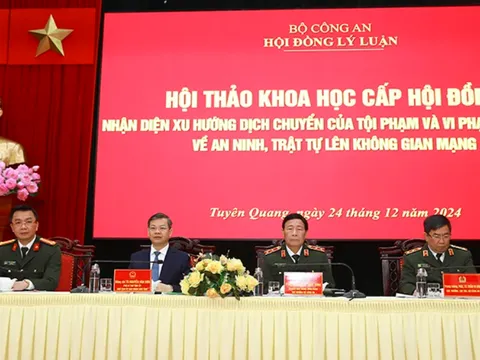 Hội thảo khoa học Nhận diện xu hướng dịch chuyển của tội phạm và vi phạm pháp luật về an ninh, trật tự lên không gian mạng