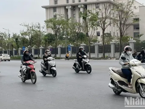 Không khí lạnh tăng cường ở Bắc Bộ