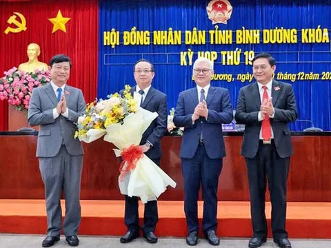 Ông Bùi Minh Thạnh giữ chức Phó Chủ tịch UBND tỉnh Bình Dương