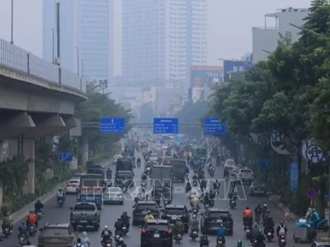 Chất lượng không khí tại một số tỉnh Đồng bằng sông Hồng ở mức rất xấu