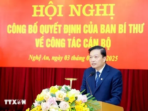 Đồng chí Lê Hồng Vinh được bầu làm Chủ tịch UBND tỉnh Nghệ An