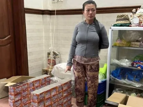 Bắt giữ đối tượng mua bán pháo hoa nổ tại Bình Dương