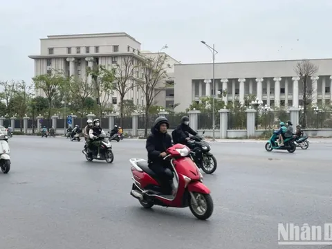 Ngày 9/1, không khí lạnh tăng cường ở miền bắc, gió mạnh và sóng lớn trên biển