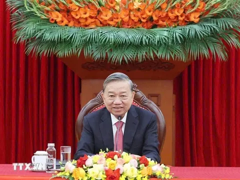 Tổng Bí thư Tô Lâm điện đàm với Tổng Bí thư, Chủ tịch nước Trung Quốc Tập Cận Bình