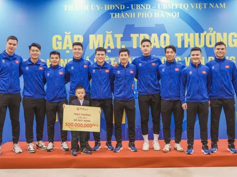 Tuyên dương, khen thưởng 10 cầu thủ của Hà Nội vô địch ASEAN Cup 2024