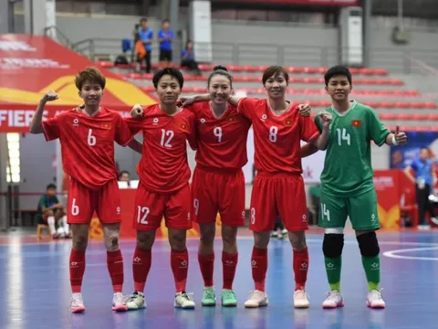 Futsal nữ Việt Nam giành quyền tham dự Vòng chung kết châu Á 2025