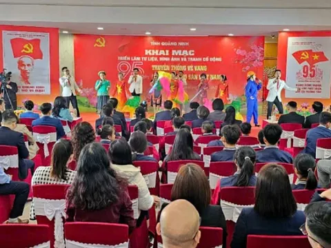 Triển lãm tư liệu, hình ảnh và tranh cổ động - 95 năm truyền thống vẻ vang của Đảng Cộng sản Việt Nam