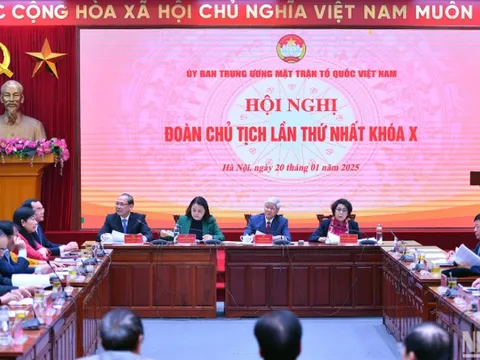 Đồng chí Trần Việt Trường giữ chức Phó Chủ tịch Ủy ban Trung ương Mặt trận Tổ quốc Việt Nam