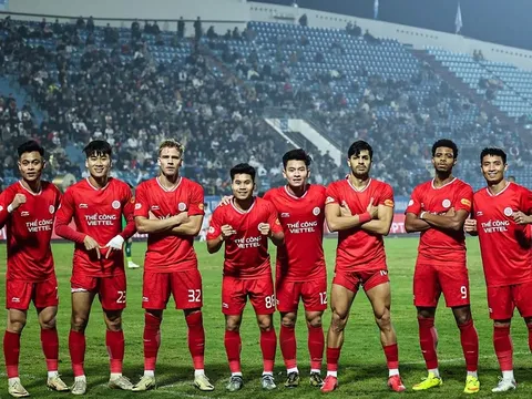 Vòng 10 V-League: Thể Công-Viettel giành 3 điểm trên sân Nam Định
