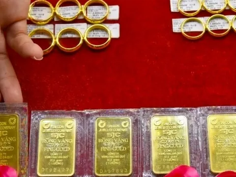 Giá vàng hôm nay (chiều 24-1): Vàng SJC tăng gần 1 triệu đồng/lượng