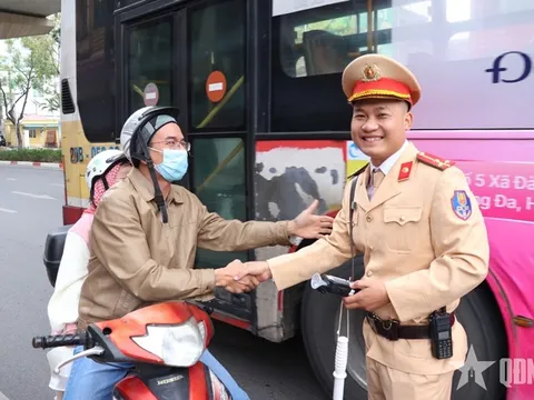 Tăng cường xử lý vi phạm, bảo đảm an toàn giao thông ngày đầu năm mới