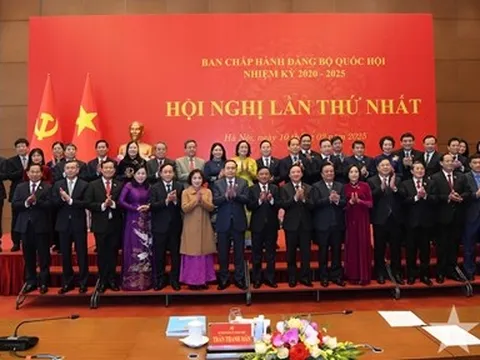 Hội nghị lần thứ nhất Ban Chấp hành Đảng bộ Quốc hội nhiệm kỳ 2020-2025