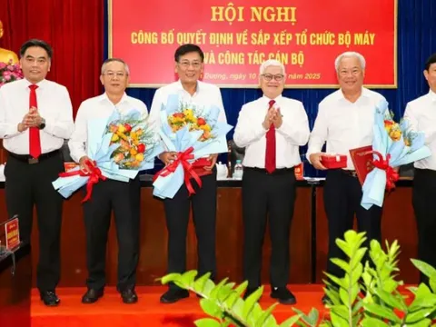 Đồng chí Bùi Thanh Nhân giữ chức Trưởng Ban Tuyên giáo và Dân vận Tỉnh ủy Bình Dương