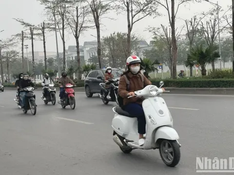 Ngày 15/2, Bắc Bộ trời lạnh, có mưa phùn và sương mù