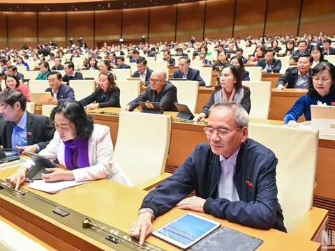 Quốc hội thông qua Luật sửa đổi, bổ sung một số điều của Luật Tổ chức Quốc hội