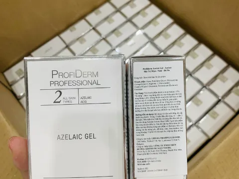 Nhập nhằng thông tin sản phẩm Profiderm Azelaic Gel của Thùy Dương Aesthetically Yours bị thu hồi