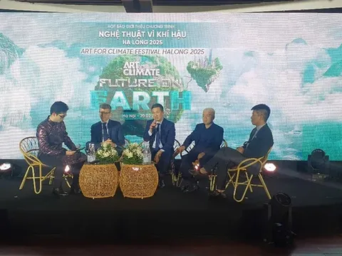 Lần đầu tiên diễn ra chương trình nghệ thuật vì khí hậu tại Việt Nam