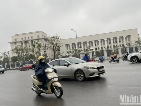 Ngày 25/2, Bắc Bộ trời rét đậm, có mưa rào