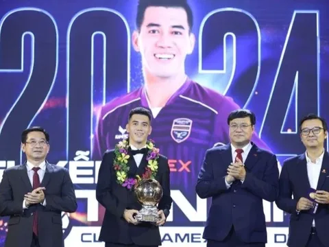 Tiến Linh, Thùy Trang, Thịnh Phát giành Quả bóng vàng Việt Nam 2024