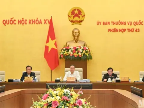 Khai mạc Phiên họp thứ 43 của Ủy ban Thường vụ Quốc hội