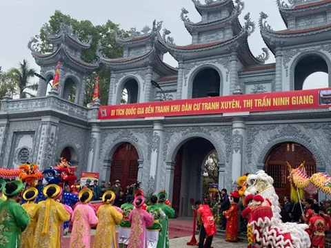 Phát huy giá trị di sản văn hóa phi vật thể Lễ hội đền Tranh