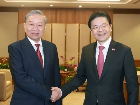 Việt Nam-Singapore nâng cấp quan hệ lên Đối tác Chiến lược toàn diện