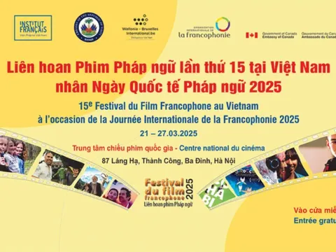 Liên hoan phim Pháp ngữ lần thứ 15 diễn ra tại Hà Nội