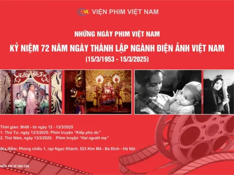 Chiếu hai bộ phim kinh điển nhân ngày thành lập ngành Điện ảnh Việt Nam