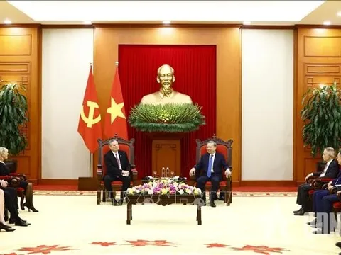 Tổng Bí thư Tô Lâm tiếp Thượng Nghị sĩ Hoa Kỳ