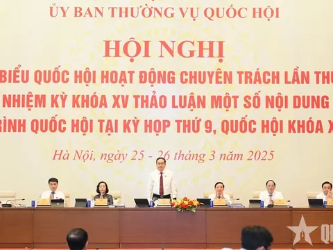 Chủ tịch Quốc hội Trần Thanh Mẫn: Đổi mới tư duy xây dựng pháp luật, nhanh chóng đưa chủ trương của Đảng đi vào cuộc sống