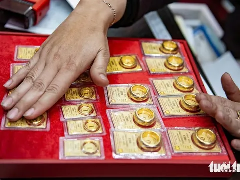 Giá vàng hôm nay (25-3): Thế giới giảm, trong nước tăng