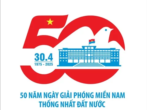 Công bố biểu trưng kỷ niệm 50 năm Ngày Giải phóng miền Nam thống nhất đất nước