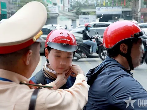 Duy trì công tác bảo đảm trật tự an toàn giao thông lứa tuổi học sinh