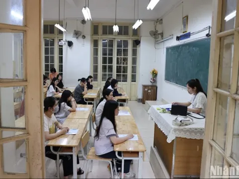 Hà Nội: Thí sinh bắt đầu đăng ký dự tuyển vào lớp 10