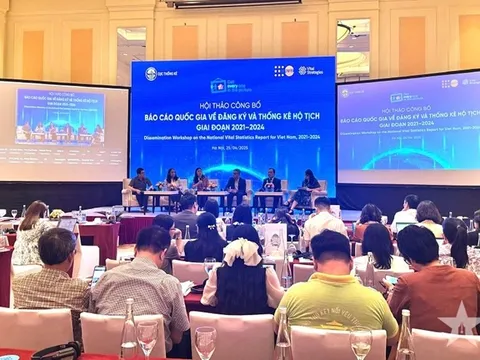 Công bố Báo cáo quốc gia về đăng ký và thống kê hộ tịch đầu tiên
