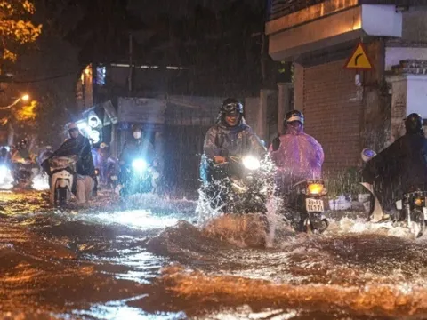 Chiều nay (30/4), cảnh báo mưa lớn gây ngập úng tại Bắc Bộ và Bắc Trung Bộ