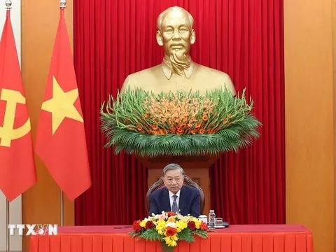 Tổng Bí thư Tô Lâm điện đàm với Chủ tịch Hội đồng châu Âu