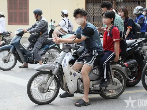 Phụ huynh giao xe cho con chưa đủ điều kiện bị phạt nặng