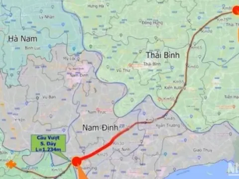 Ngày 12/5/2025, khởi công cao tốc CT.08 đoạn Nam Định-Thái Bình